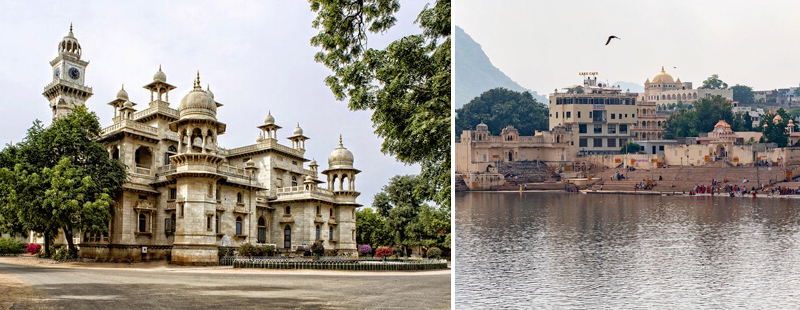 Pushkar Man Mahal Monuments Entrance Fees, Timings, History